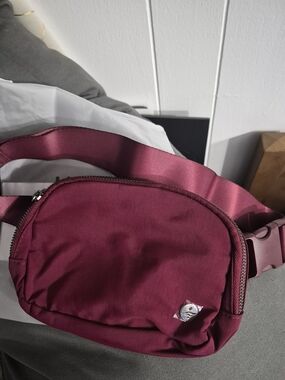 Halara Burgundy Waist Bag - Unbranded